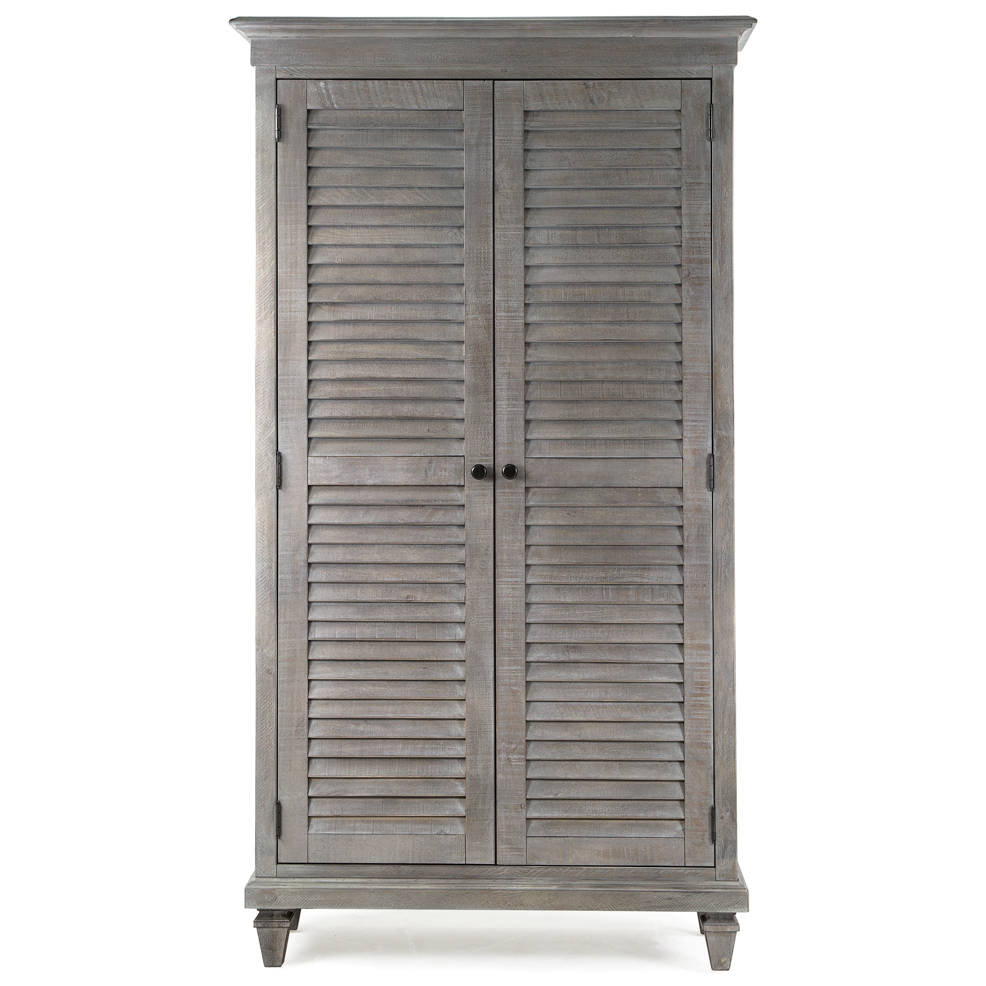 Magnussen Home Lancaster B435234 Wardrobe with Shutter Doors Michael